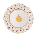 Бяла порцеланова чиния с коледен мотив Villeroy & Boch, ø 24 cm - Villeroy&Boch