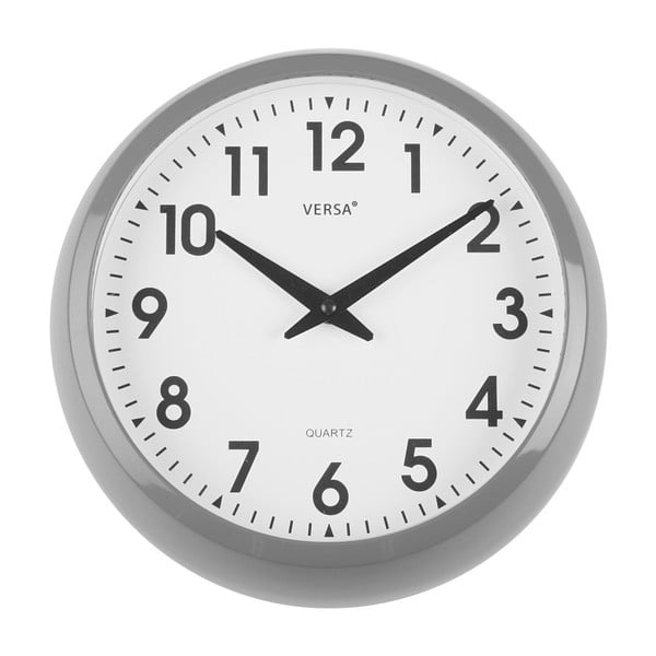 Стенен часовник сив кухненски часовник , ⌀ 30 cm - Versa