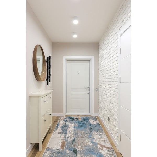 Светлосиня пътека 80x250 cm Sensi Zashi – FD-image-1