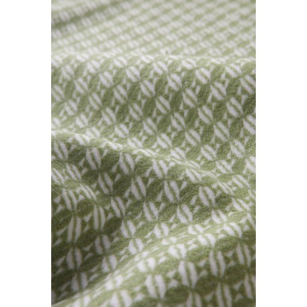 Зелено одеяло със смес от памук 140x180 cm Nilo – Euromant-image-2