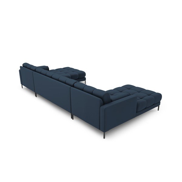 Син ъглов диван ("U" форма) Bali – Cosmopolitan Design-image-4