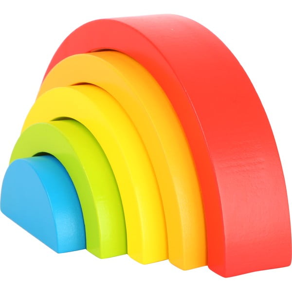 Детска дървена сгъваема игра Rainbow - Legler-image-3