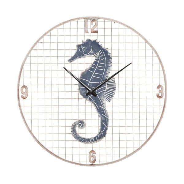 Стенен часовник Морско конче, ø 55,5 cm - Mauro Ferretti
