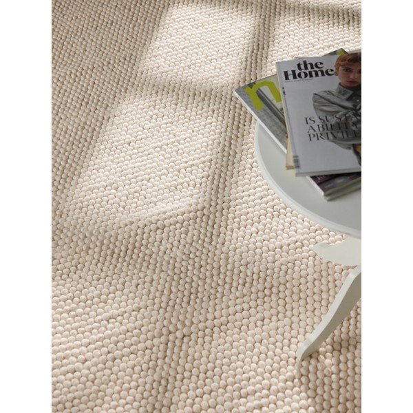 Кремав ръчно изработен вълнен килим 120x170 cm Richmond Diana – Ted Baker-image-2