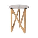 Кръгла странична масичка със стъклен плот ø 40 cm Naia – Dutchbone