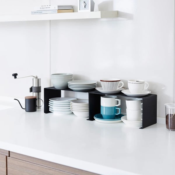 Черен метален допълнителен рафт 30,5x14 cm Tower – YAMAZAKI-image-3