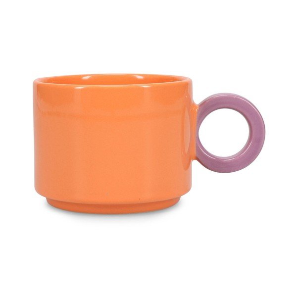 Оранжева глинена чаша 280 ml Lou – ONA