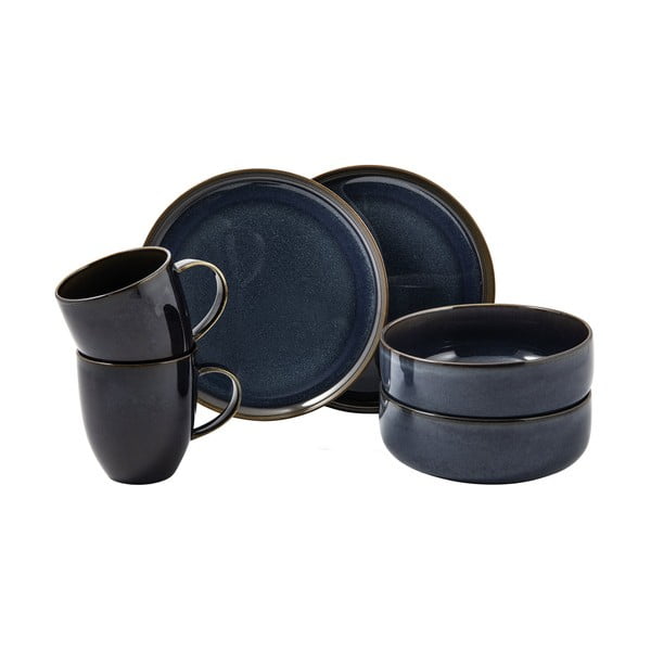Комплект от 6 части от тъмносини порцеланови чинии Villeroy & Boch Like Crafted - like | Villeroy & Boch