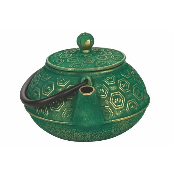 Зелен чугунен чайник , 800 ml Hosaka - Villa d'Este-image-2