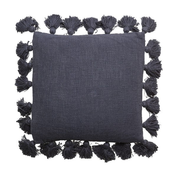 Възглавница Възглавница Mero, тъмносин памук, 45 x 45 cm - Bloomingville