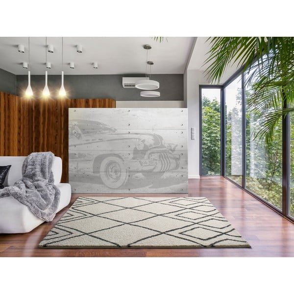 Бежов килим Atlas Geo, 60 x 120 cm - Universal-image-1