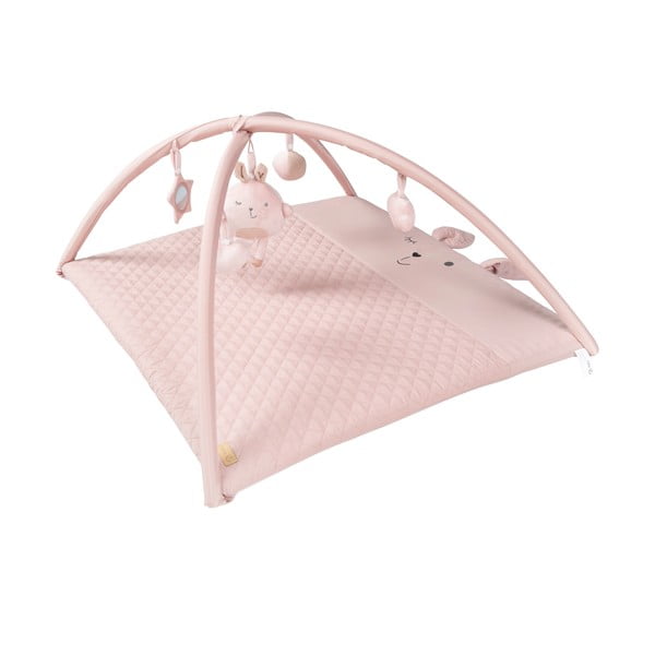 Розова детска постелка за игра Roba style - Roba