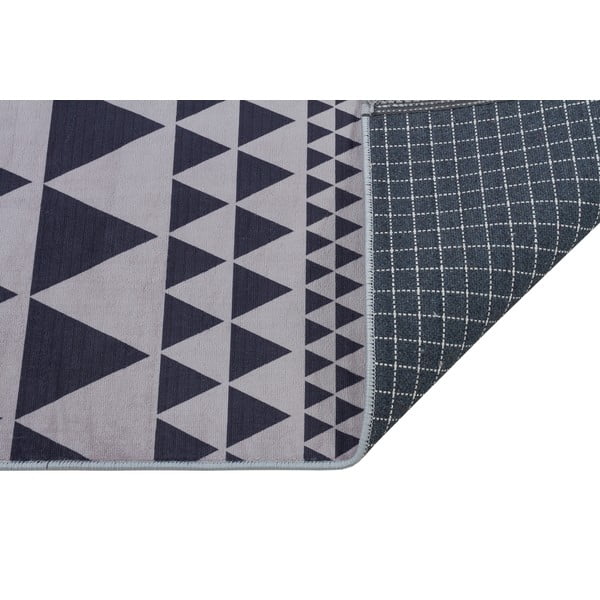 Сив миещ се килим 180x120 cm - Vitaus-image-2