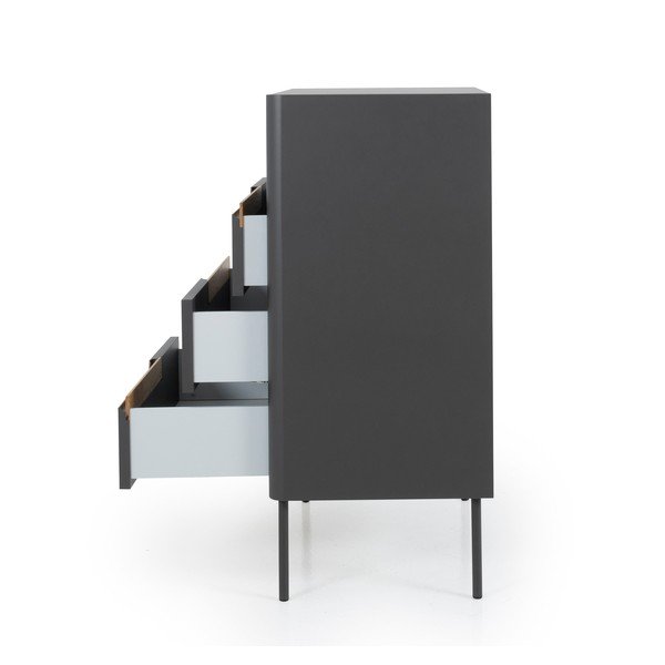 Антрацитно сив скрин , 80 x 102 cm Switch - Tenzo-image-4