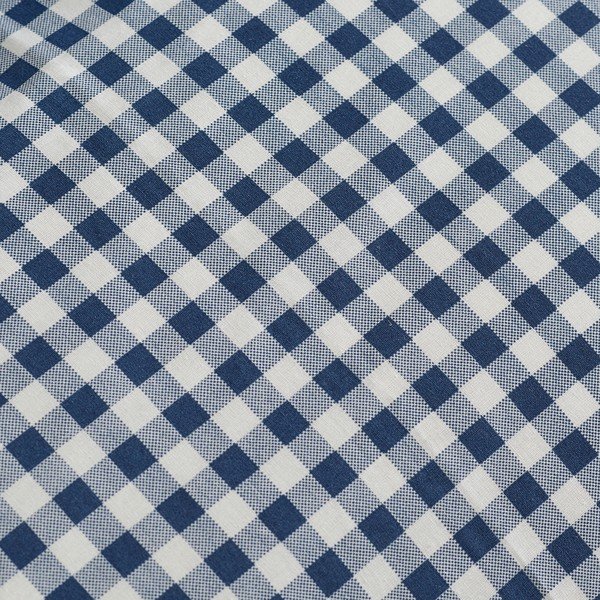 Тъмносиньо двойно  3 части спално бельо 200x200 cm Bamford Gingham Check – Catherine Lansfield-image-3
