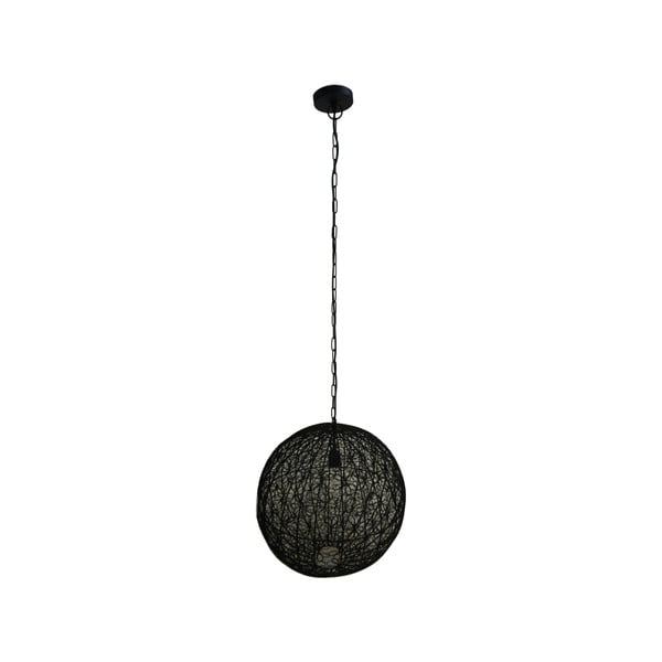 Черна висяща лампа Висяща лампа Цвете, ⌀ 54 cm - HSM collection