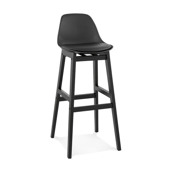 Черен бар стол , височина на седалката 79 cm Turel - Kokoon