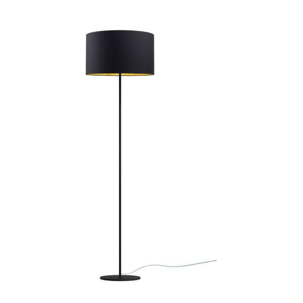 Черно-златна подова лампа , ⌀ 40 cm Mika - Sotto Luce