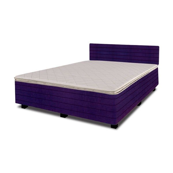 Postel s matrací New Star Purple, 180x200 cm