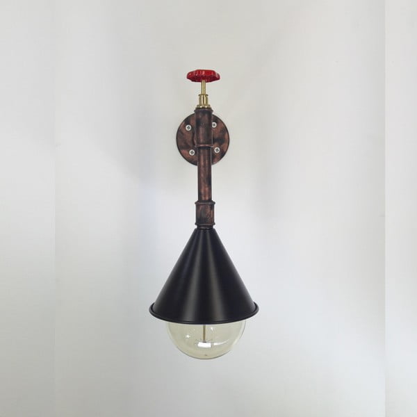 Черна стенна лампа Aplik Merzo - Unknown