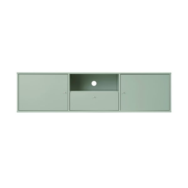 Светлозелена маса за телевизор 161x42 cm Mistral – Hammel Furniture