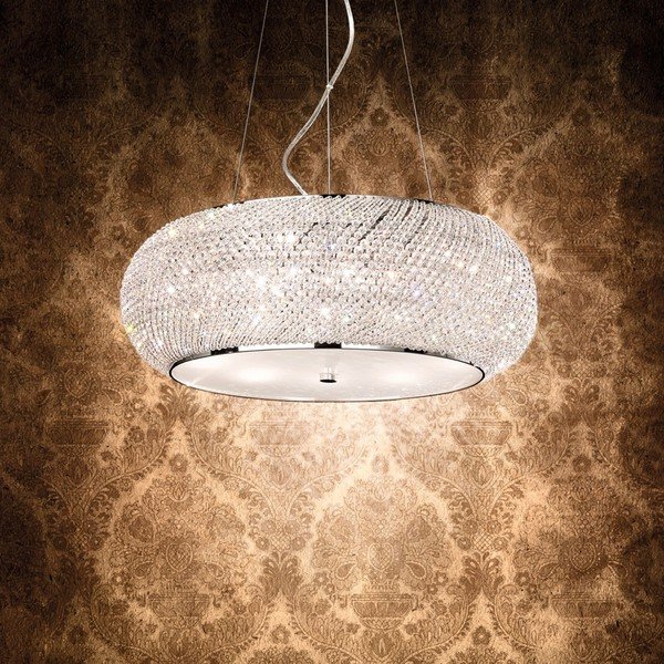 Stropní svítidlo z broušeného skla Evergreen Lights Jezebel-image-2