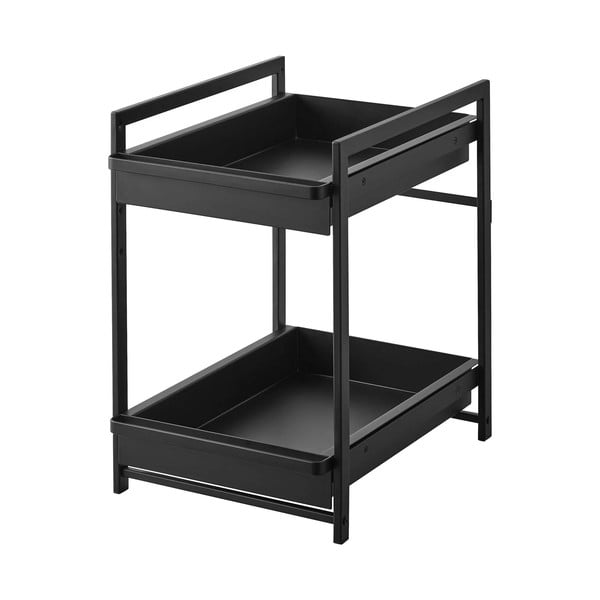 Черен метален допълнителен рафт 30x42 cm Tower – YAMAZAKI