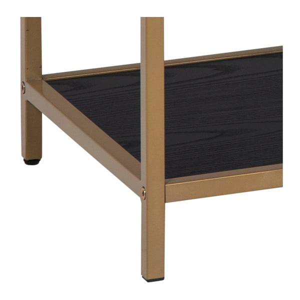 Черен рафт 114x78 cm Seaford - Actona-image-3