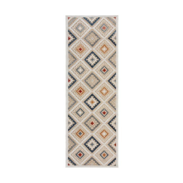 Кремава външна пътека 80x230 cm Zion Natural – Flair Rugs