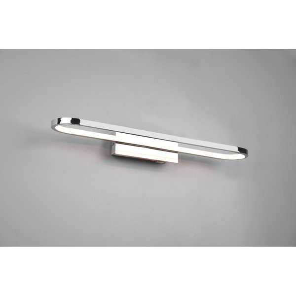 LED лампа за стена в блестящо сребристо (дължина 60 см) Gianni - Trio-image-2