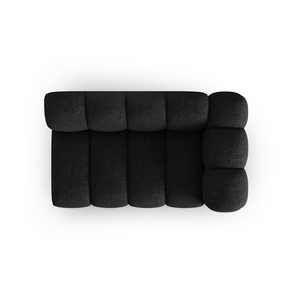 Черно-антрацитен модулен диван (десен ъгъл) Lupine – Micadoni Home-image-2