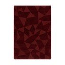 Ръчно изработен вълнен килим в цвят бордо 160x230 cm Shard Red – Flair Rugs