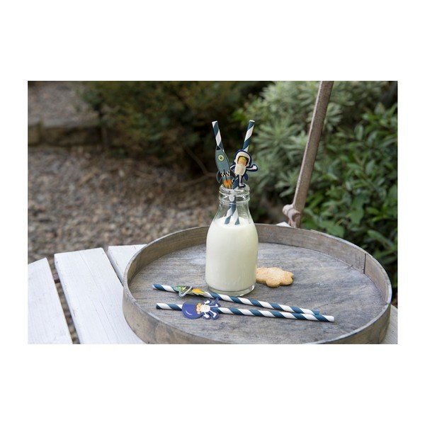 Комплект от 4 сламки Space Adventures - Rex London-image-2