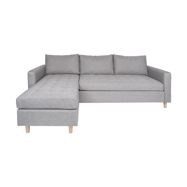 Ъглов диван със светлосива вариация Firenze - House Nordic
