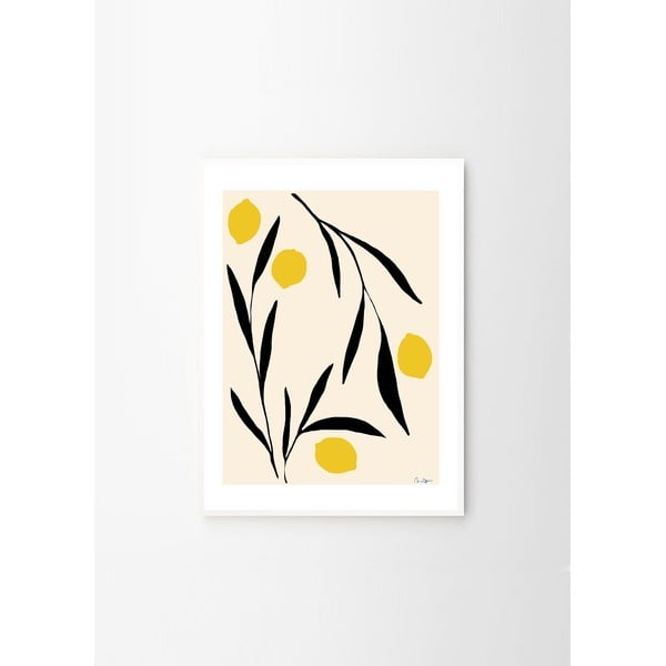 Постер 50x70 cm Lemon – Anna Mörner – The Poster Club-image-4