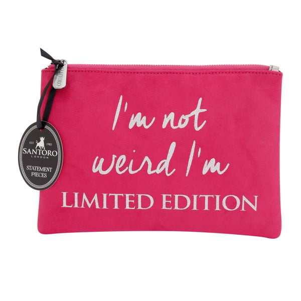 Розова дамска чанта от лимитирана серия, 24 x 17 cm - Statement Pieces