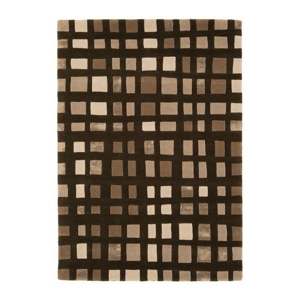 Vlněný koberec Plaza Chocolate 200x300 cm