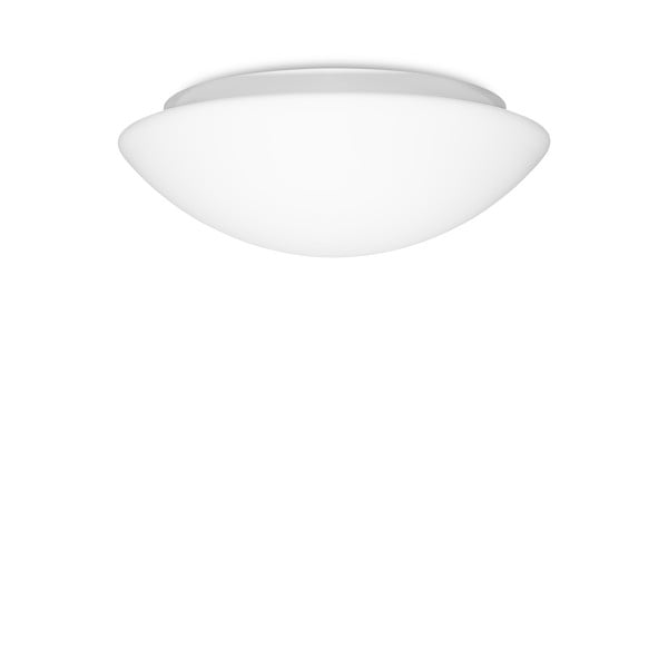 Бяла лампа за таван ø 40 cm със стъклен абажур Mato - Sotto Luce