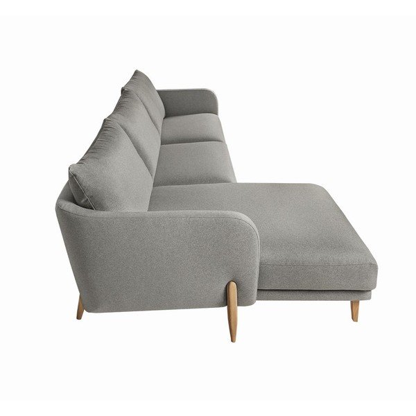 Pohovka Jenny Panno Light Grey s lenoškou na levé straně-image-3