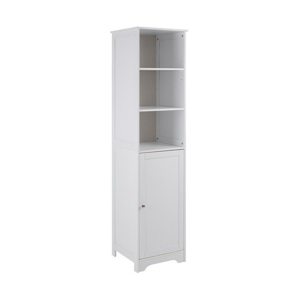 Бяло шкафче 40x160x38 cm Portern – Premier Housewares