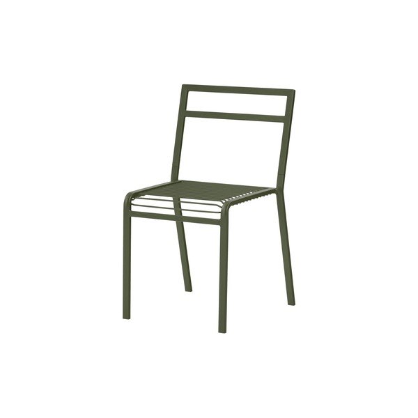 Зелен градински стол метален Oto – noo.ma