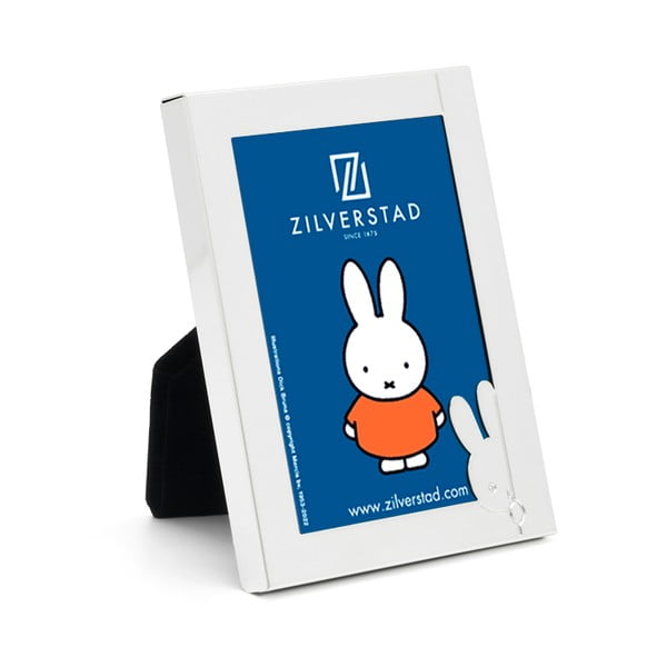 Метална стояща рамка в сребристо 8x10 cm Miffy – Zilverstad