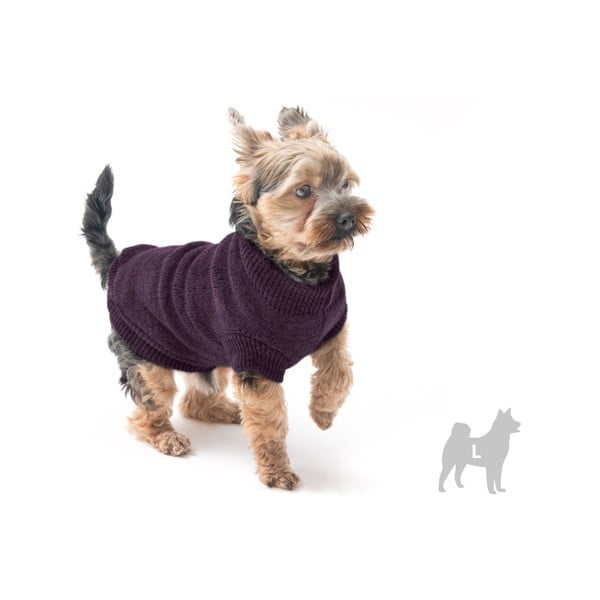 Лилав пуловер за кучета Trip, размер. L - Marendog