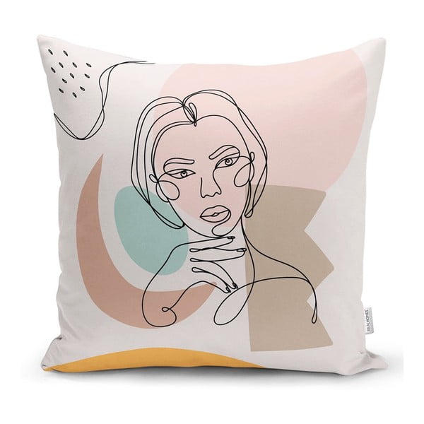 Калъфка за възглавница Pastel Post Modern, 45 x 45 cm - Minimalist Cushion Covers