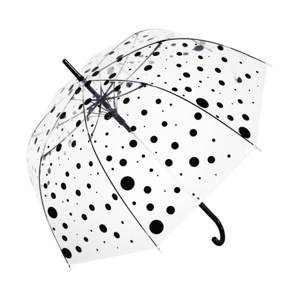 Прозрачен чадър Birdcage Dots, ⌀ 100 cm - Ambiance