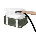 Вакуумна текстилна кутия за съхранение на дрехи 65x45x27 cm Ecologik – Compactor