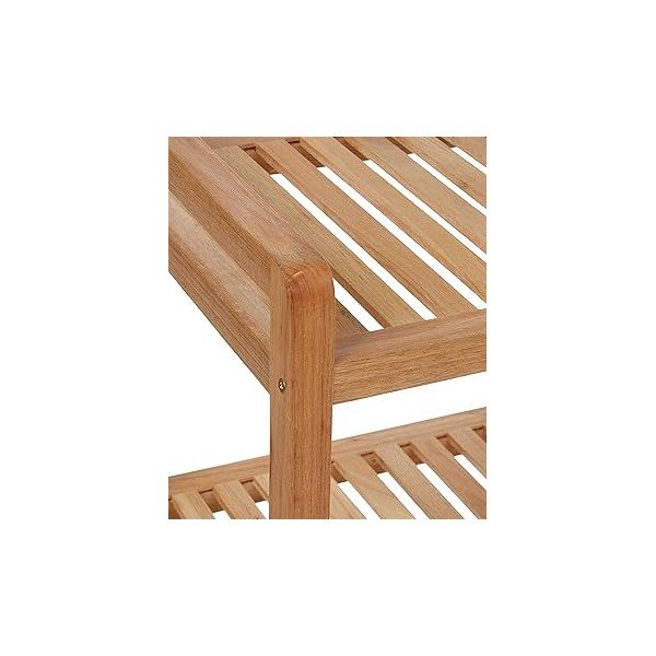 Рафт за баня от орехово дърво 35x72 cm Norway - Wenko-image-3