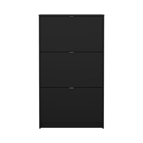 Черна накланяща се стойка за обувки Shoes – Tvilum-image-3