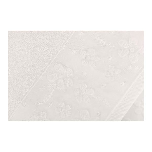 Комплект от 2 бели кърпи от чист памук Mariana, 50 x 90 cm - Soft Kiss