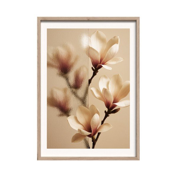Печатна картина с включена рамка 50x70 cm Soft Magnolia – Styler